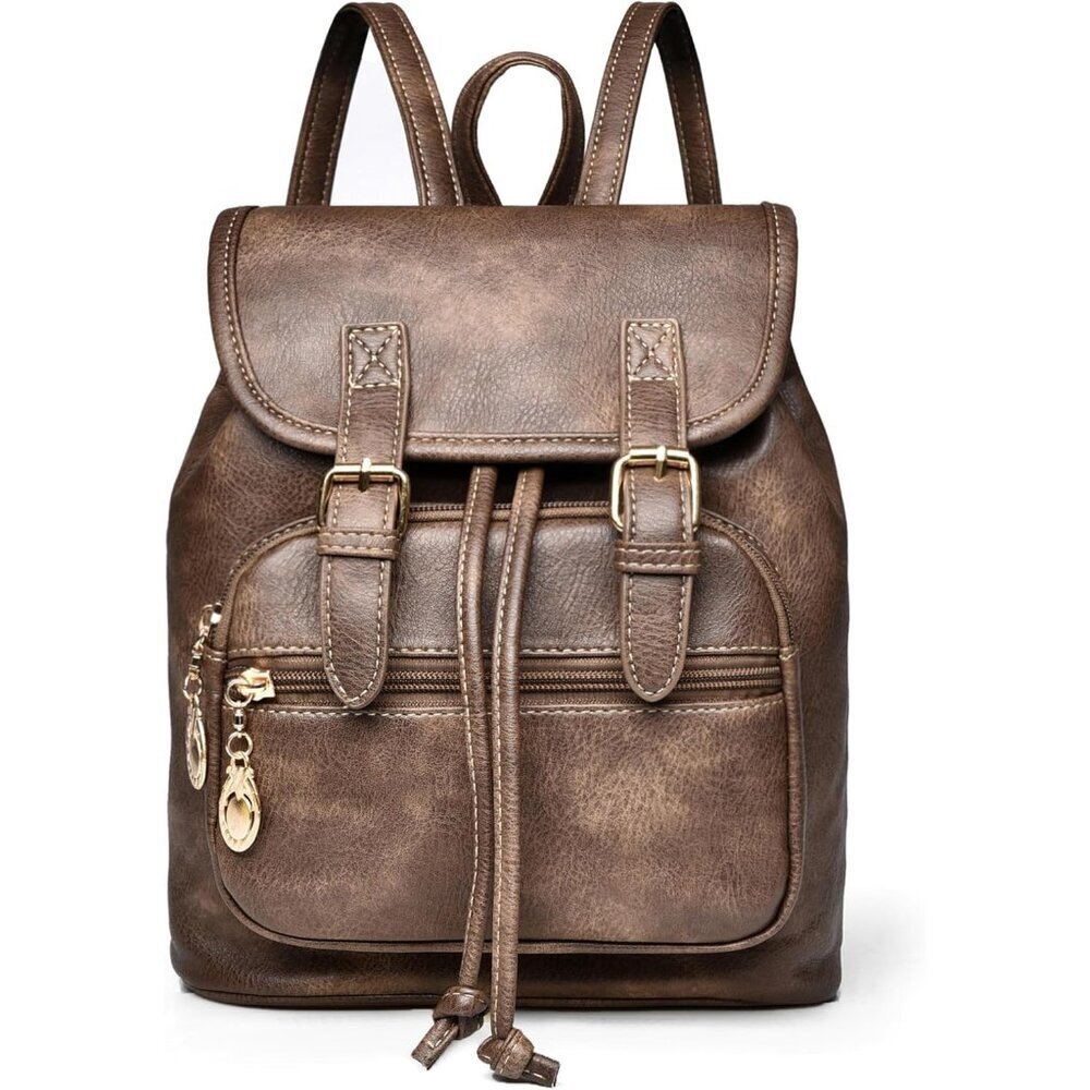 Compact Mini Backpack Purse with Stylish Retro Look - Ideal for Travel & Outings